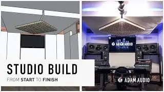 Studio Design from START to FINISH | ADAM Audio & Music City Acoustics