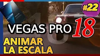 VEGAS PRO 18: Animar la Escala de un Título o Texto usando Fotogramas Clave o Key Frames Tutorial 22