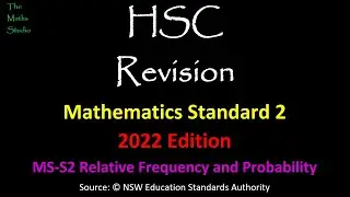 Maths Standard 2 HSC exam revision questions for topic Relative Frequency & Probability (MS-S2)