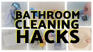 7 DIY BATHROOM CLEANING HACKS | HOW TO MAKE CLEANING YOUR BATHROOM EASY | BATHROOM SPEED CLEANING