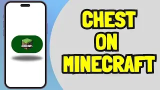 How to Put Chest on Minecraft 2024