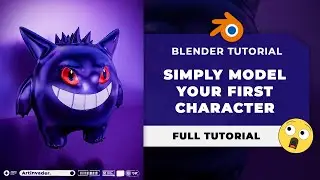 👻😲 THE ONLY BEGINNER MODELING TUTORIAL YOU WILL EVER NEED - POKEMON EDITION 😲👻 BLENDER 4.0. TUTORIAL