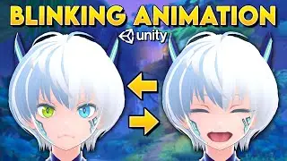 Automatic Eye Blinking Animation in Under 5 Minutes (Unity)