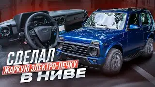 БЛОК УПРАВЛЕНИЯ ПЕЧКОЙ от приоры в ниву с AMG ПАНЕЛЬЮ, ДОРАБОТАЛ ПЕЧКУ, УСТАНОВИЛ МОТОРЕДУКТОРЫ