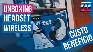 IMPORTEI do Aliexpress HEADSET WIRELESS HyperX Stinger Core! | Melhor CUSTO BENEFÍCIO UNBOXING