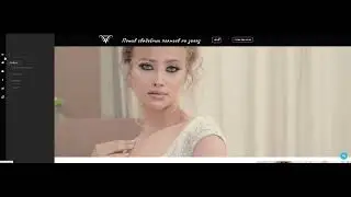 Сайт каталог для свадебного салон “Веста”