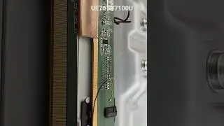 UE70TU7100U remove stripes on the screen (убираем полосы) 