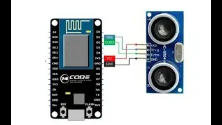 ESP8266+CH-SR04 измеряем расстояние.