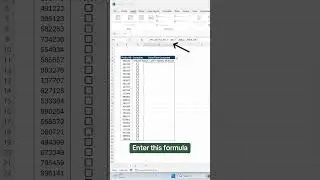 How to create checkbox timestamps. 😳 #excel  #tutorial