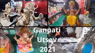 Ganapati Ustav 2021 Khatu Workshop | Making of Lalabagcha Raja Mandap | Ganesh Ustav 2021