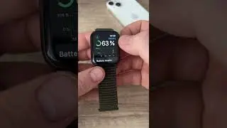 How to find out the maximum battery capacity on an apple watch? #apple #chips #iphone