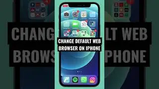 Change default iPhone browser 