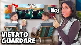 FORBIDDEN! LET'S PLAY SQUID GAME 2 IN REAL LIFE HIDDEN FROM MAMMAGIULIA!