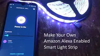 Demo of SMD 5050 LED Strip Controlled using Supla and Amazon Alexa | Amazon Alexa and Supla