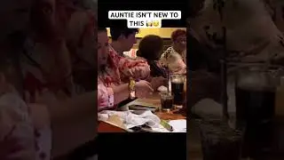 AUNTIE ISN’T NEW TO THIS 🥃😏
