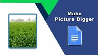 How to make a picture bigger and smaller on google docs