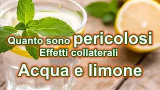 (IT) Acqua Limone: Elisir o Problema?  Scopri ilati Svantaggi!