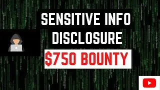 Sensitive Info Disclosure Through API || $750 Bounty|| || Ethical Hacking||2023||Bug Bounty ||