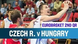 Czech Republic vs Hungary - Highlights - 2nd Qualifying Round - EuroBasket 2015