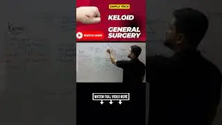 KELOID - GEN. SURGERY ( 3RD B. D. S)    #ytshorts  #dentist  #neetmdslectures #neetmdspreparation