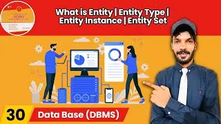 Lect-30 What is Entity | Entity Type | Entity Instance | Entity Set | #DBMS