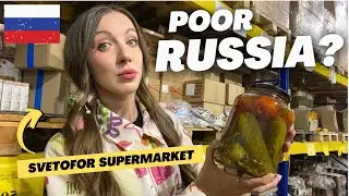 LOW INCOME Supermarket in Russia is shocking! 🇷🇺 $0,40 FOOD!
