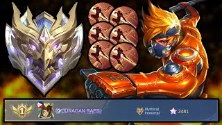 No.1 Mythical Immortal VS Top Global Enemies - Top 1 Player by JURAGAN RAPS - MLBB