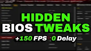 Best Hidden Bios Tweaks to Improve FPS and Lower Latency
