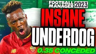 0.35 Conceded! | How I Made This INSANSE Underdog FM23 Tactic | Best FM23 Tactics