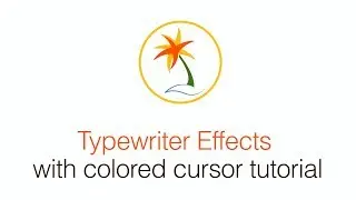 Free Typewriter Effect After Effects with colored cursor Tutorial - After Effects Project
