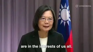 H.E. Tsai Ing-wen, President, Republic of China (Taiwan) | 2023 Concordia Annual Summit