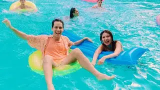 Festa SEGRETA in piscina con gli AMICI!! (Vamos a la Fiesta - Backstage)