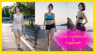 [4K AI] AI Lookbook | Jogging #01