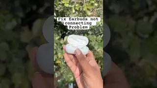 How to fix ✅ Earbuds not Connecting problem | Easy Solution #shorts #earbuds