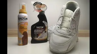 How to wash white sneakers//Как отмыть белые кроссовки