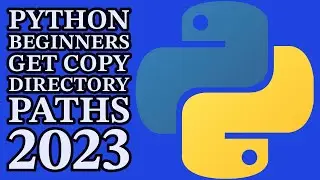 Python Programming - Get Directory Paths + Save To Txt File 2023