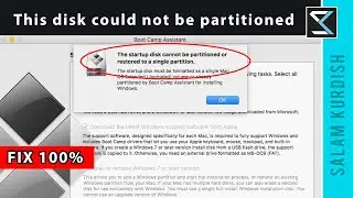 This disk could not be partitioned - BOOTCAMP Fix Error 2019