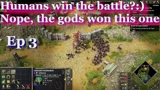 Age of Mythology Retold - Lets Play Ep 3 - Titan - A Fine Plan -Centaur spam Arrows blot out the sun