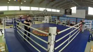 Показ. бои. Мальчики (8-9) 30кг. Свитцов Владимир (Медведь) - Минуллин Макар (Невский)