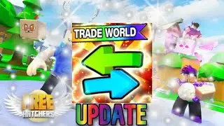 NEW *TRADING* SERVER UPDATE IN FREE HATCHERS (ROBLOX)