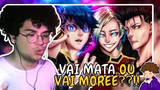 (BARRAS E BARRAS) REACT Don Lorenzo, Kaiser, Barou e Isagi Trap ⚽⚽ (Blue Lock) | Jogo de Reis