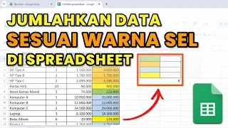 Cara Menghitung Warna di Spreadsheet