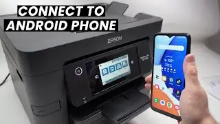Wifi Setup Epson WorkForce Pro WF-4820 & 4830 Using Android Phone