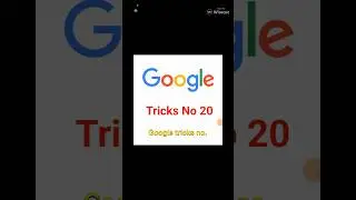 Google Tricks No 20😱😱 