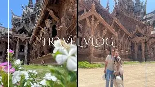 Thailand Vlog | Bangkok and Pattaya | Wat Pho, Sanctuary of Truth, Walking Street & More | JasandTee