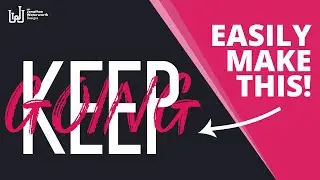 How to easily weave type in Illustrator: Beginners Design Tutorial