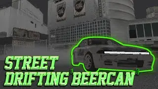 Street Drifting Noriyaro's 'Beercan' r32 Skyline | Drifting GoPro | Assetto Corsa