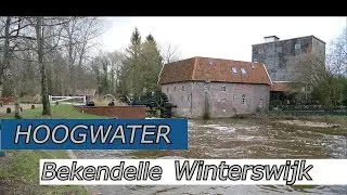 High water level in Winterswijk Holland