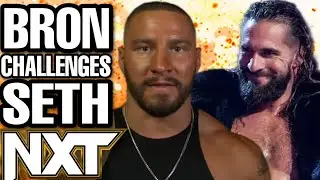 BRON BREAKKER CHALLENGES SETH ROLLINS TO HEAVYWEIGHT CHAMPIONSHIP MATCH ON NXT! HUGE WWE NEWS