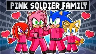 Having a PINK SOLDIER FAMILY in Roblox!